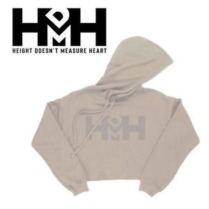 HDMH Heart Doesn’t‎ Measure Heart Cropped Hoodie - Size M